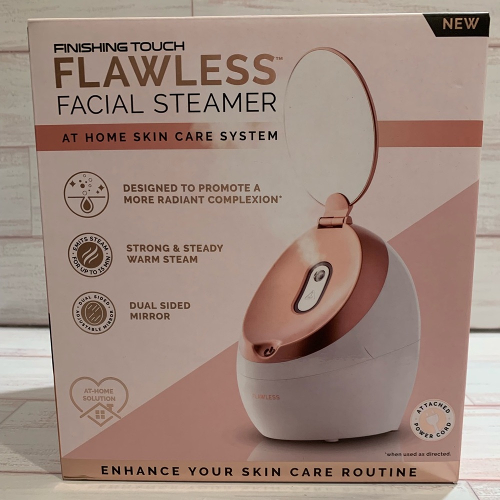 Finishing Touch Flawless Facial Steamer - White